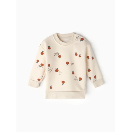 Sweatshirt Kroshka I'm oranges r. 80-86, milk