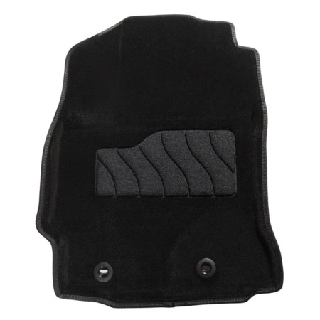 Pile rug for Toyota Corolla, 2013-2018, black-1