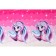 The single tablecloth “Fairy -tale unicorn”, 137 × 180 cm, pink