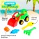 Sanding set "Tractor", 5 items, MIX colors