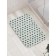 Bathroom mat "Christmas trees dance", anti -slip, size 52x77 cm