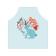 Apron kitchen with a photo print "with love", adjustable, size OS