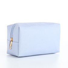 Cosmetic bag dorus, 18*7*9, lightning departure, lining, blue