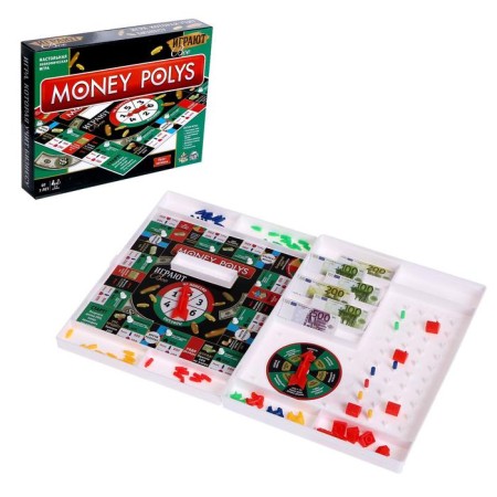 Money Polys Board Game “All play”, 2-4 players, 7+
