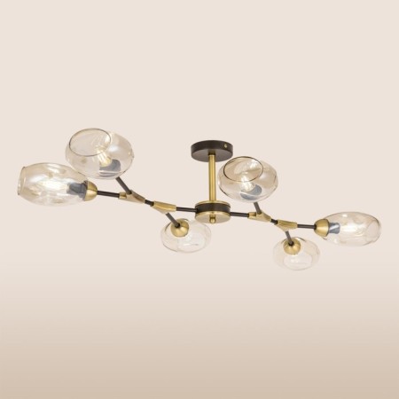 Cutilux Cutilux chandelier CL117165 96x57x19.5 cm, 6x40W, E14, Black Color Black-2
