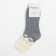 Women's socks, peach/gray color, size 23-25