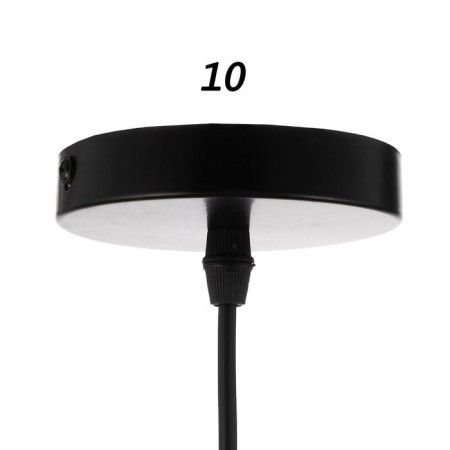 Lamp Bayerlux "Dome" 1x60W E27 Black 31x31x31 cm-3