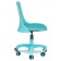Children's chair Kiddy fabric, turquoise