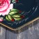Zhostovsky tray "Flowers", author of Vladykin, D = 17 cm, Small