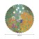 The tablecloth "Blooming Garden", Round, Saten, D = 150 cm