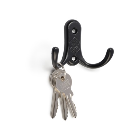 Furniture tundra hook TKD024 Light, two -rod, black-1