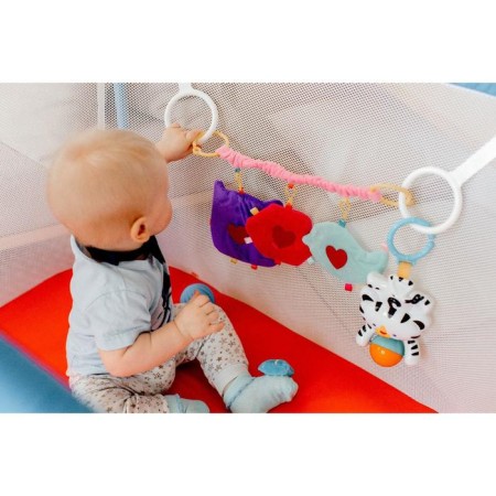 Stretching - Soft rattle on the crib/stroller "Baby", I crush me-9