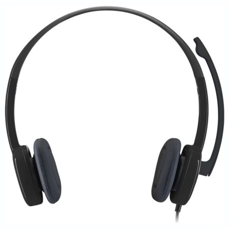Headphones with the Logitech H151 microphone 1.8m False headband (981-000590)-1