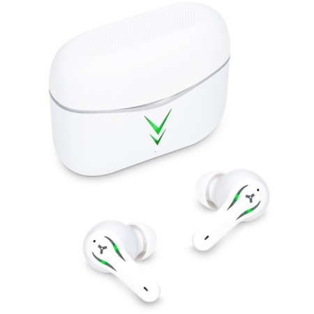Headphones AcCESSTYLE Tornado Gaming TWS, Game, up to 6 hours, BT 5.1, response 50 ms, white-3