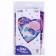 Foil ball 18 "" With DR! Dinosaurus ", heart, with a substrate