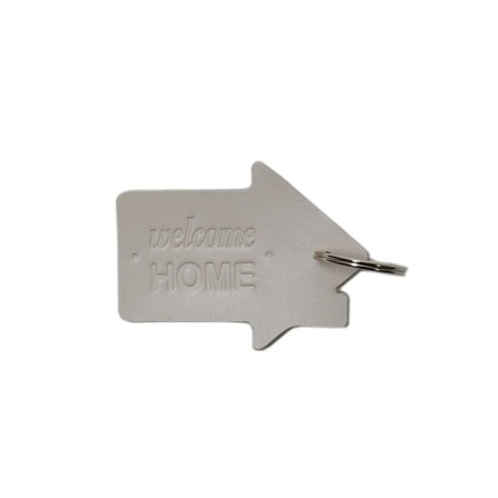 Key key, genuine leather, 50x70x2 cm, beige