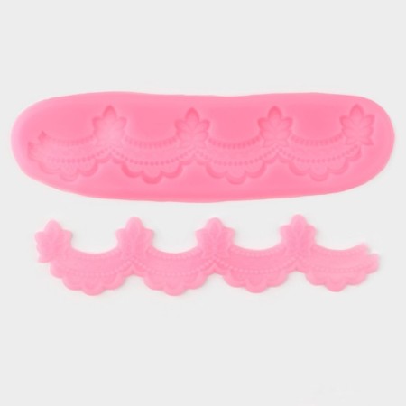 Mold "Volana", 2 items, silicone, 21 × 5.5 × 1 cm, color mix