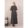 Female dress, size 46, black color