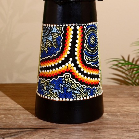 Souvenir musical instrument "Drum Dzhembe" 40 cm-6