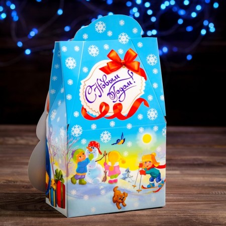 Gift box "Santa Claus", 27 x 8.6 x 16.5 cm-1