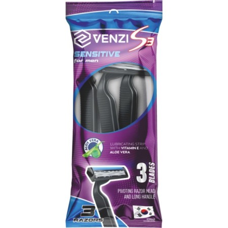 Broken Venzi S3, disposable, 3 blades, 3 pcs