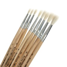 Set of brushes pile 