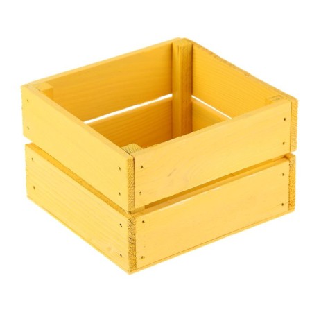 REMENCH box No. 5 yellow, 11 x 11.5 x 9 cm
