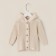 Knitted cardigan with a hood SL Home, r.86-92 cm, milk
