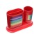 Set of desktop children's "Rainbow" (stand+2 pencil+ruler+sharpener+eraser+notebook 8 sheets)