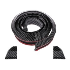 Car spoiler, 4.5 × 150 cm, universal, carbon, black