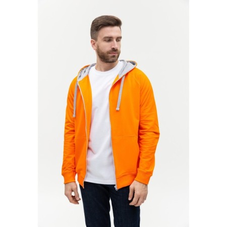 Male sweatshirt, size 50, orange color-6
