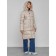 Coat insulated winter female, size 44, color light green