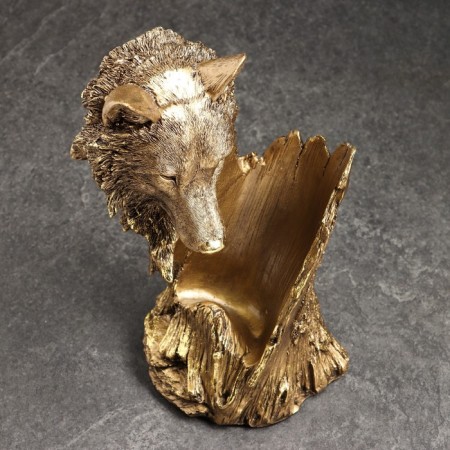 Standing for a bottle "Wolf" 26x17x13cm-6