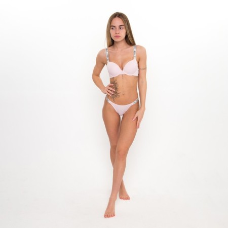 Female set (top and panties), powder color, size 85V-4