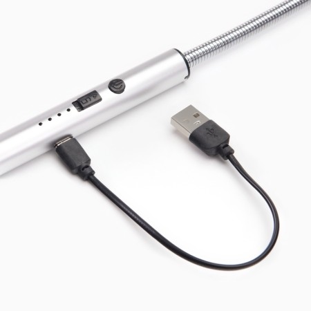 Electronic lighter for kitchen and candles, arc, 170 mAh, USB-2