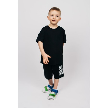 T -shirt for a boy, height 116 cm, black color