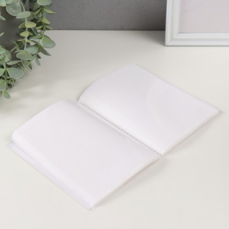 Photo album for 36 photos "Flowers, white rose" 10x15 cm-2