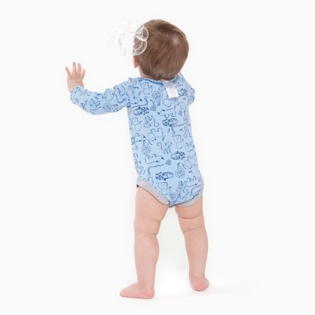 Body for a boy, blue color, height 74 cm (6-9m)-4