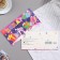 Envenue for money "Gift!" boxes, purple tone, 17x8.8 cm
