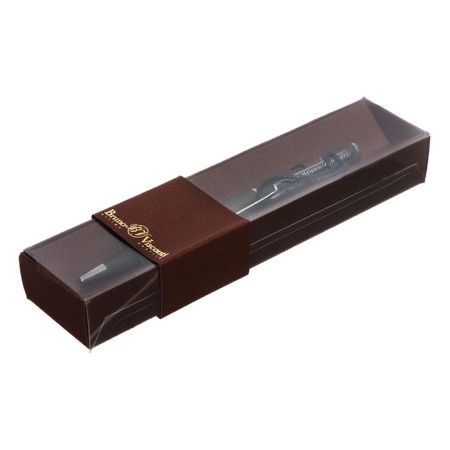 SHOULD OF SHARICAL, 0.7 mm, BrunovisConti Palermo, Blue rod, Metal case Soft Touch Brown, in case-5