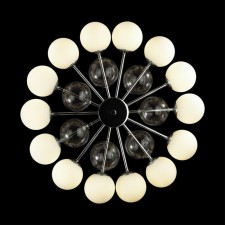 Люстра потолочная Lumion. Marlene, 14х25Вт, G9, 310-1130 мм, цвет хром