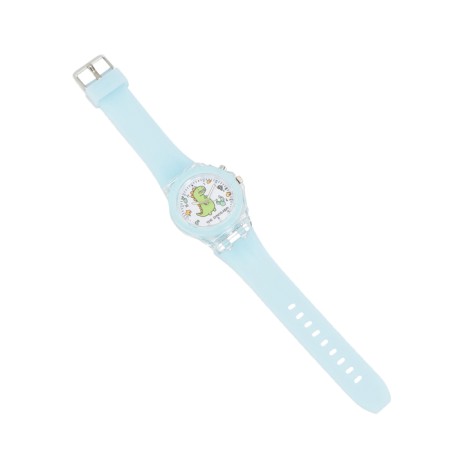Watch of Berrier Children's "Dinosaur", D-3.8 cm, silicone strap 23 cm-3