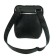 Male bag, genuine leather, black 23x3x25 cm
