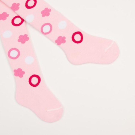 Pantyhose baby terry, light pink color, height 80-86 cm-1