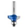 Clester's milling grinder 28703-28.6, Kav one No. 3, R = 4 mm, 28.6 x 13 mm