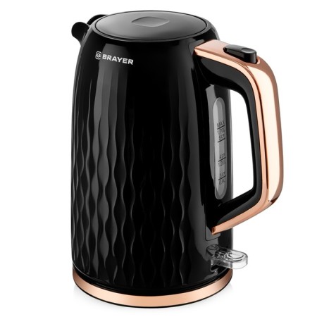 Electric kettle Brayer 1061br, plastic, 1.7 l, 3000 watts, black-2