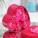 Soap roses, three -color, set of 6 pcs.