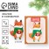 Icon in the box "fox", 5 x 4 cm