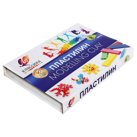 Plasticine 8 colors 160 g "Classic"-4