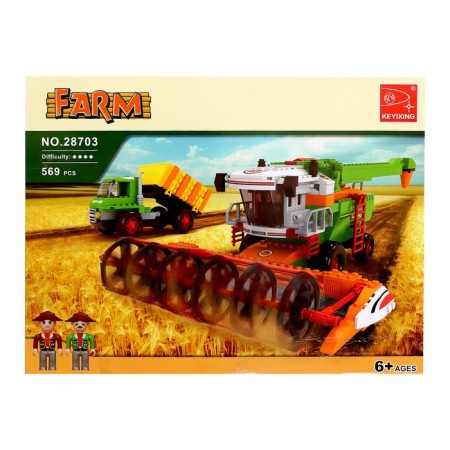 Constructor Farm "Combin and truck", 569 parts-4